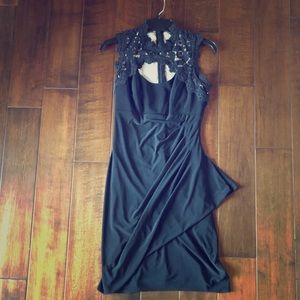 Black cocktail dress size 6